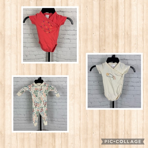 Hanna Andersson 3 Pieces Size 6-12 Months - Picture 1 of 12